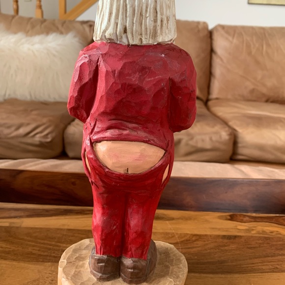 Tom Stiglich Wooden Hand Carved 1996 Old World Christmas Santa - Picture 3 of 6
